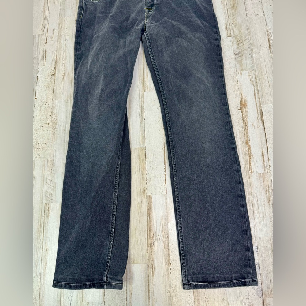 Levi’s Woman’s 541 Straight leg Denim black Jeans Stretch Comfort Size 34x32 - Picture 4 of 10